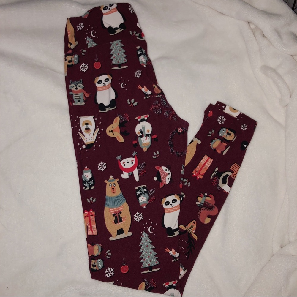 LuLaRoe christmas leggings